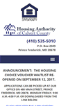 Mobile Screenshot of calverthousing.org